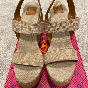 Tory Burch Wedge slingback Espadrilles
